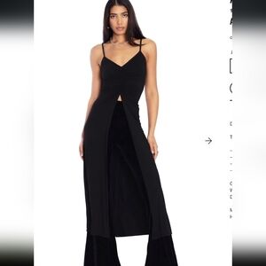 BM Apparition Split Front Midaxi Top